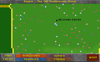 Map to Beldama Coven