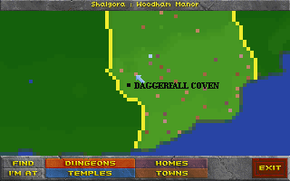 Map to Daggerfall Coven